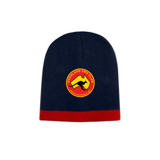 WORKWEAR, SAFETY & CORPORATE CLOTHING SPECIALISTS Roll Down Two Tone Acrylic Beanie