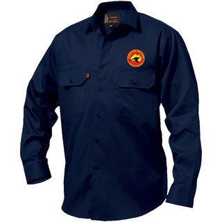 WORKWEAR, SAFETY & CORPORATE CLOTHING SPECIALISTS Originals - Open Front Drill Shirt L/S
