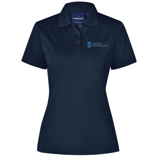 WORKWEAR, SAFETY & CORPORATE CLOTHING SPECIALISTS Ladies bamboo charcoal S/S Polo