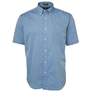 WORKWEAR, SAFETY & CORPORATE CLOTHING SPECIALISTS JB's Short Sleeve Fine Chambray Shirt 