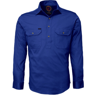 WORKWEAR, SAFETY & CORPORATE CLOTHING SPECIALISTS Closed Front Shirt Long Sleeves