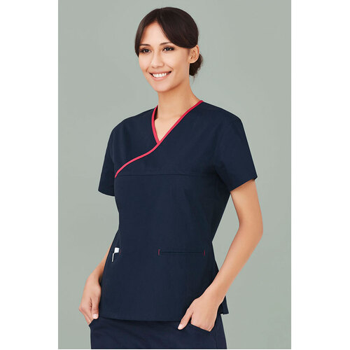 WORKWEAR, SAFETY & CORPORATE CLOTHING SPECIALISTS Scrubs - Ladies Crossover Top