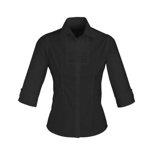 WORKWEAR, SAFETY & CORPORATE CLOTHING SPECIALISTS - Berlin Ladies Shirt - 3/4 Sleeve