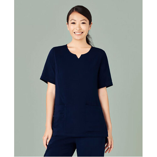 WORKWEAR, SAFETY & CORPORATE CLOTHING SPECIALISTS Avery Womens Round Neck Scrub Top