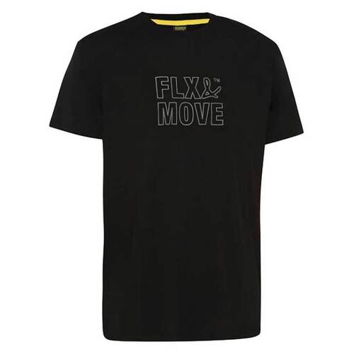 WORKWEAR, SAFETY & CORPORATE CLOTHING SPECIALISTS FLX & MOVE™ COTTON OUTLINE PRINT TEE
