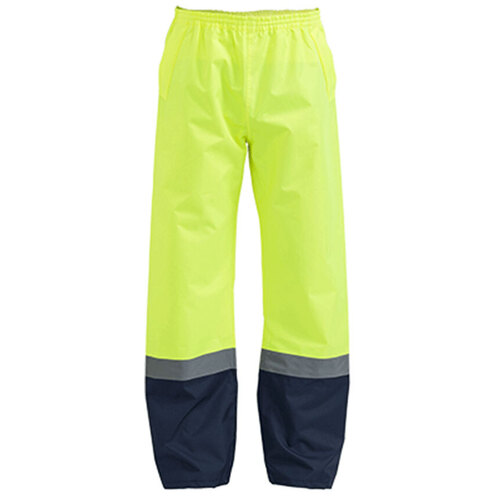 WORKWEAR, SAFETY & CORPORATE CLOTHING SPECIALISTS Taped Hi Vis Rain Shell Pant