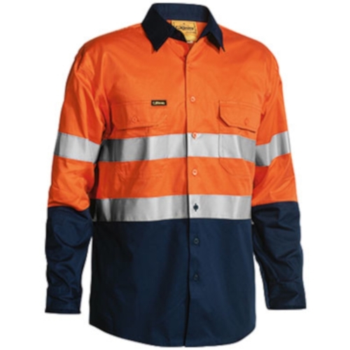 WORKWEAR, SAFETY & CORPORATE CLOTHING SPECIALISTS - 3M Taped Cool Lightweight Hi Vis Mens Shirt - Long Sleeve