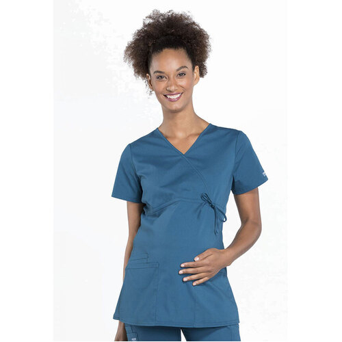 WORKWEAR, SAFETY & CORPORATE CLOTHING SPECIALISTS - Maternity - Mock Wrap Top