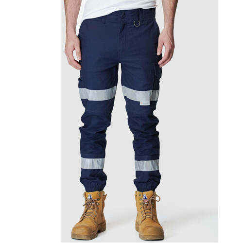 WORKWEAR, SAFETY & CORPORATE CLOTHING SPECIALISTS MENS/WOMENS REFLECTIVE CUFFED PANT