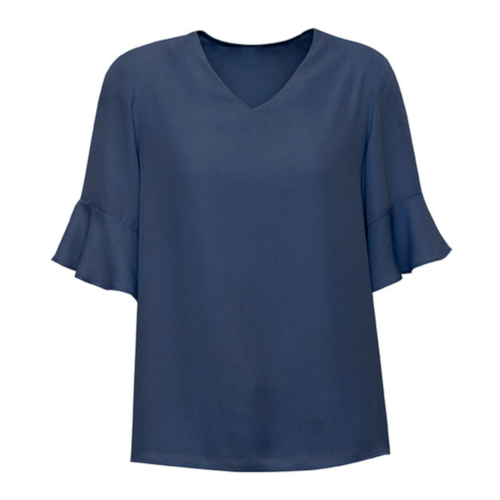 WORKWEAR, SAFETY & CORPORATE CLOTHING SPECIALISTS Boulevard - Aria Fluted Sleeve Blouse