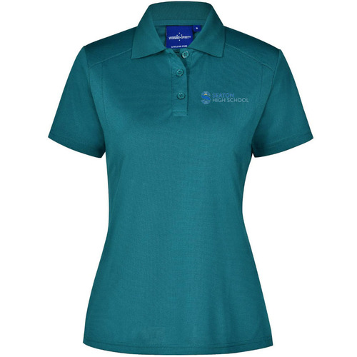 WORKWEAR, SAFETY & CORPORATE CLOTHING SPECIALISTS - Ladies bamboo charcoal S/S Polo