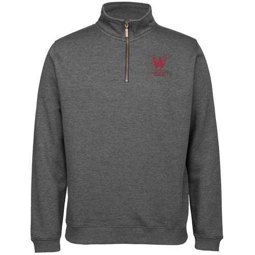 WORKWEAR, SAFETY & CORPORATE CLOTHING SPECIALISTS Colours of Cotton 1/2 Zip Brass Sweat