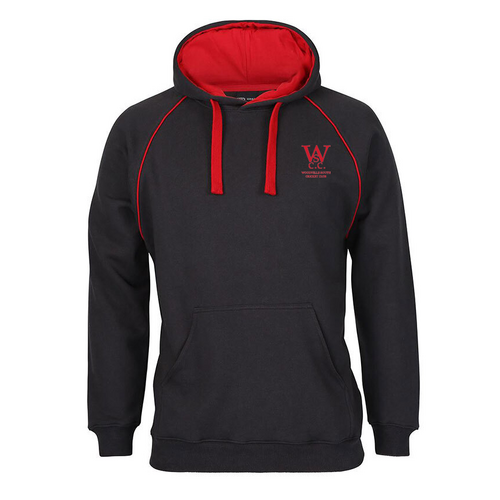 WORKWEAR, SAFETY & CORPORATE CLOTHING SPECIALISTS JB's CONTRAST FLEECY HOODIE