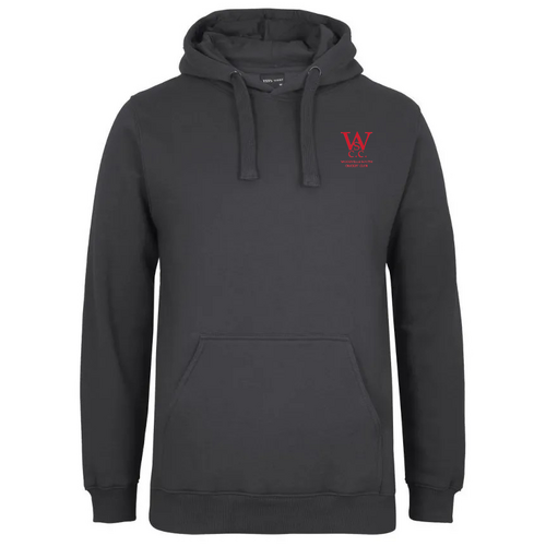 WORKWEAR, SAFETY & CORPORATE CLOTHING SPECIALISTS JB's FLEECY HOODIE-Gunmetal