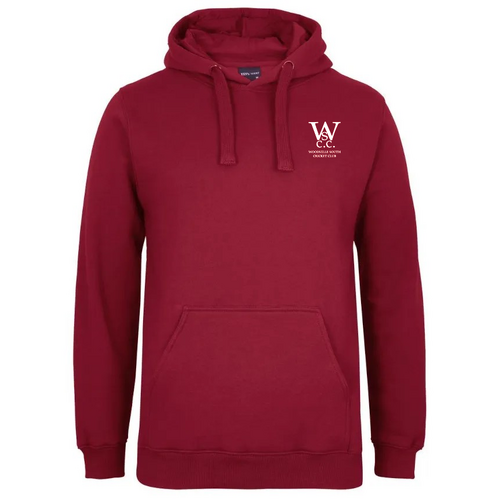 WORKWEAR, SAFETY & CORPORATE CLOTHING SPECIALISTS JB's FLEECY HOODIE-Red