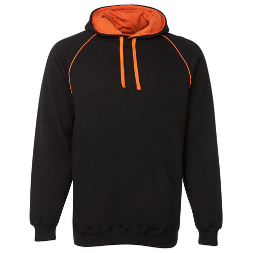 WORKWEAR, SAFETY & CORPORATE CLOTHING SPECIALISTS JB's Contrast Fleecy Hoodie