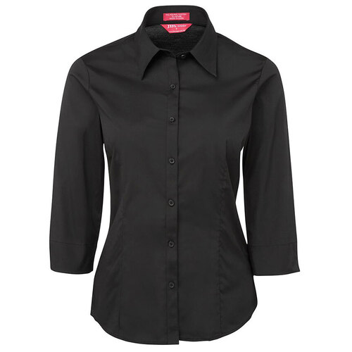 WORKWEAR, SAFETY & CORPORATE CLOTHING SPECIALISTS JB's Ladies Urban 3/4 Poplin Shirt