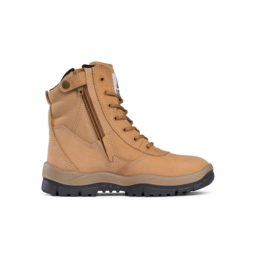 WORKWEAR, SAFETY & CORPORATE CLOTHING SPECIALISTS High Leg ZipSider Boot - Wheat