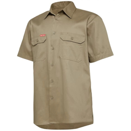 WORKWEAR, SAFETY & CORPORATE CLOTHING SPECIALISTS Core - Mens S/S L/weight Ventilated Shirt