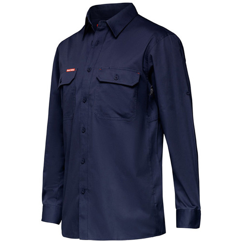 WORKWEAR, SAFETY & CORPORATE CLOTHING SPECIALISTS Core - Mens L/S L/weight Ventilated Shirt